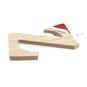 Wooden Hanging Christmas Letter Z 9cm image number 4