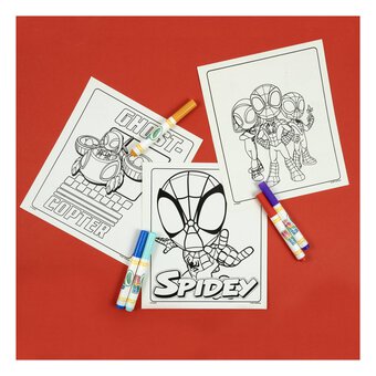Crayola Spidey and His Amazing Friends Color Wonder Colouring Set