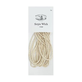 House of Crafts Large Soya Wick 5m