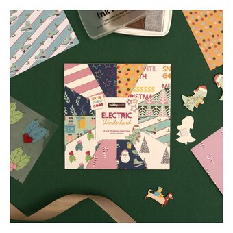 Electric Wonderland 6 x 6 Inches Paper Pad 24 Sheets