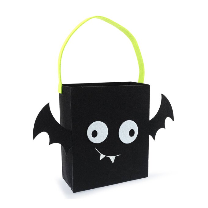 Black Bat Felt Bag image number 1