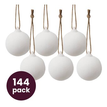 Ceramic Bauble 144 Pack Bundle