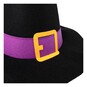 Purple and Black Felt Witch’s Hat image number 3