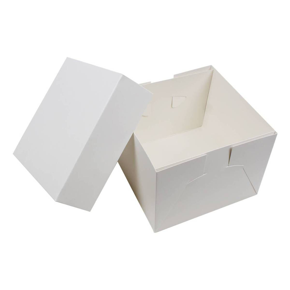 330mm × 330mm + 100mm | White Cardboard Cake Boxes - Wholesale and Retail |  Suppliers of Paper and Plastic Food Service Baking Party Products | Online  Sydney NSW Australia