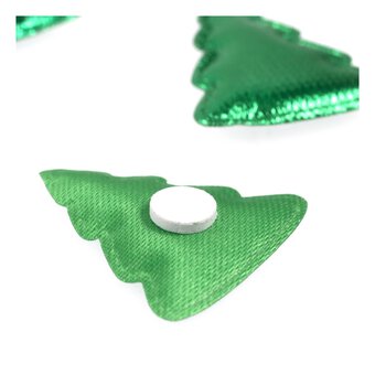 Green Puffy Tree Toppers 7 Pack image number 4