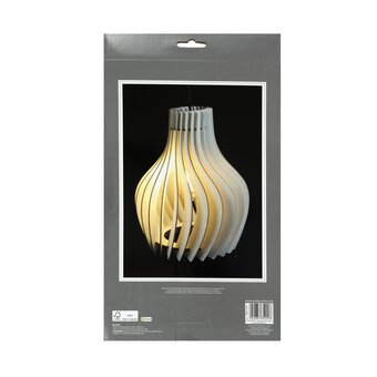 Linear Wooden Lampshade Kit image number 6