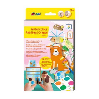 Avenir Pets Watercolour Painting and Origami Kit