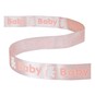 Baby Pink Baby Teddy Ribbon 25mm x 3m image number 2