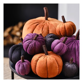 Rust Plush Pumpkin Collection 4 Pack Bundle