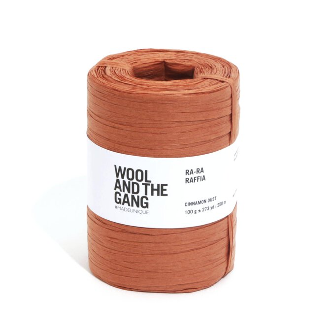 Wool and the Gang Cinnamon Dust Ra-Ra-Raffia 100g  image number 1