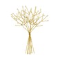 Gold Pearl Branch Wired Embellishments 10 Pack image number 1