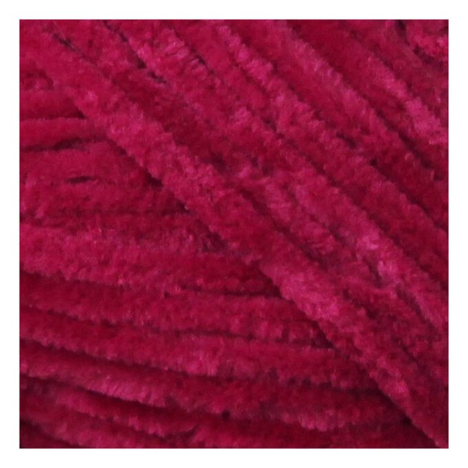 Women's Institute Dark Red Soft and Chunky Yarn 100g