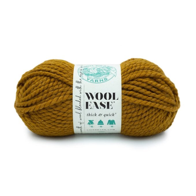 Lion Brand Wool-Ease Thick & Quick Yarn-Driftwood, 1 count