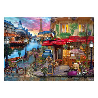 Gibsons Sunset on the Seine Jigsaw Puzzle 1000 Pieces