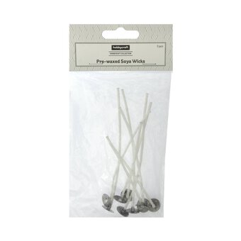 Pre-Waxed Soya Wicks 9 Pack  image number 4