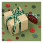 Green Merry Christmas Printed Ribbon 10mm x 3m image number 2