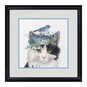 Dimensions Floral Crown Cat Counted Cross Stitch Kit 23cm x 32cm image number 2