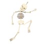 LED Wooden Skeleton Decoration 53cm image number 2