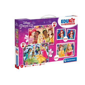 Clementoni Disney Princess Edukit 4 in 1 Set