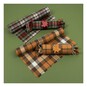 Autumn Tartan Fabric Roll 28cm x 2m image number 4