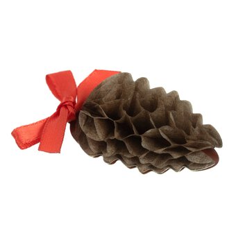 Pinecone Honeycomb Toppers 4 Pack image number 4