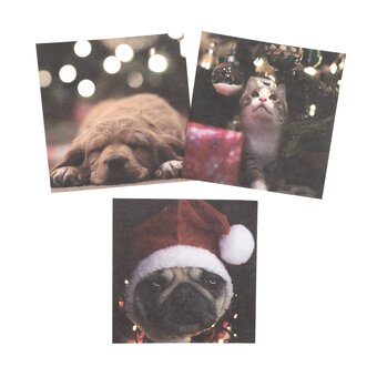 The Pawfect Christmas 4 x 4 Inches Paper Pad 18 Sheets image number 4