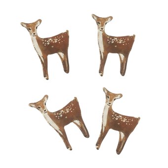 Deer Card Toppers 4 Pack