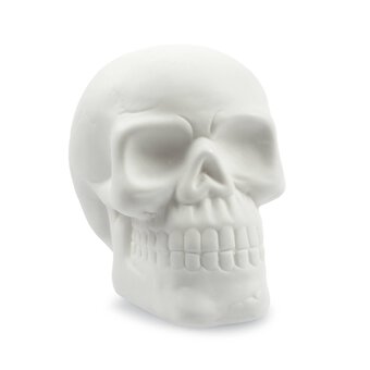 LED Ceramic Skull 11cm image number 3