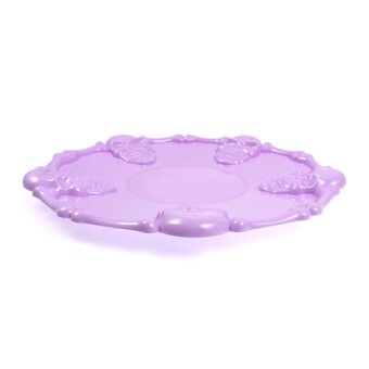 Purple Skull Plate 36cm image number 3