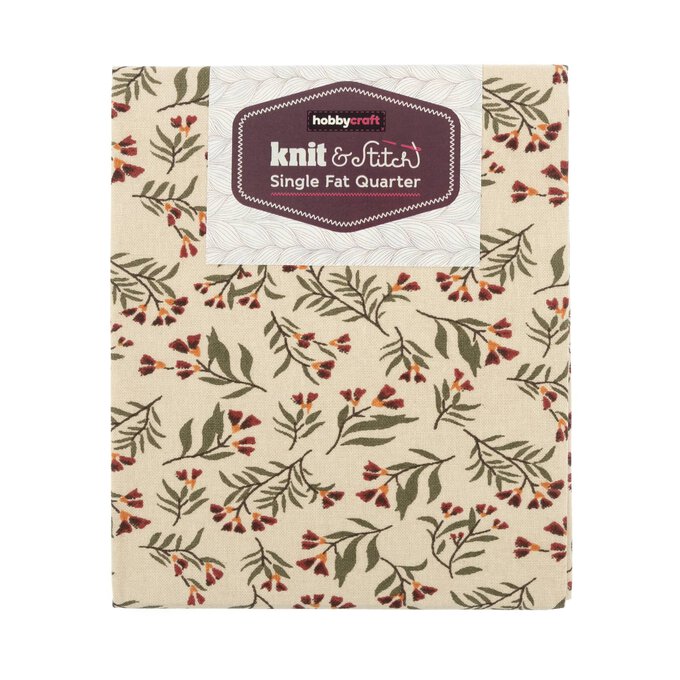 Autumn Sprig Single Cotton Fat Quarter image number 1