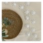 White Metal Flower Garland 1m image number 2