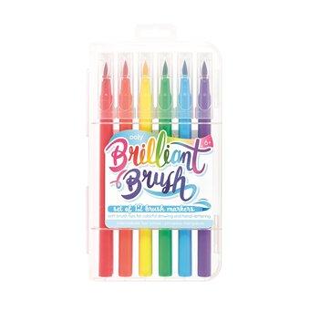 Brilliant Brush Markers 12 Pack