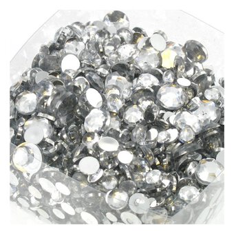 Craftbuddyus 2pcs Number 1 Self Adhesive AB Clear Rhinestone Crystal Gems -   UK