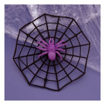 Spider’s Web with Purple Spider 30cm