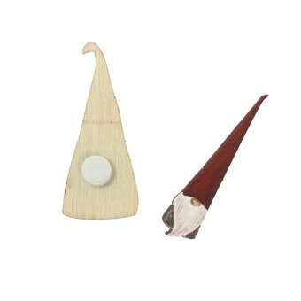 Christmas Gnome Wooden Toppers 4 Pack image number 4