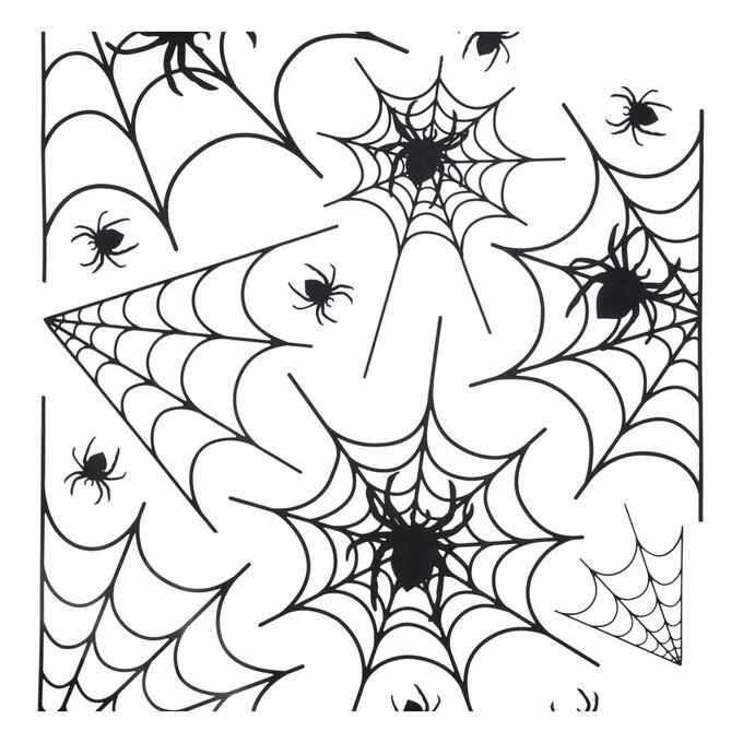 Spider’s Web Window Stickers image number 1