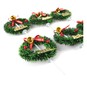 Traditional Christmas Wreath Cupcake Toppers 6 Pack image number 3