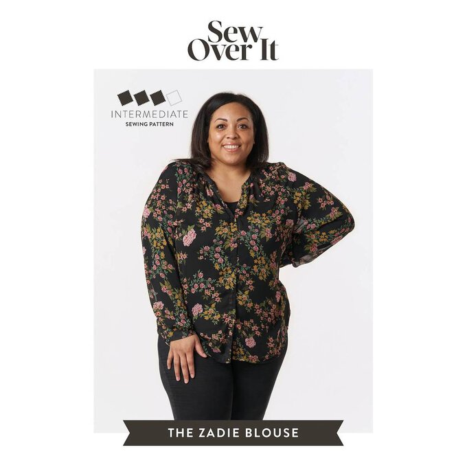 Sew Over It Zadie Blouse Sewing Pattern (18-30) | Hobbycraft