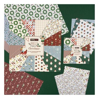 Holly Jolly Christmas 6 x 6 Inches Paper Pad 24 Sheets image number 5