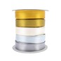 Metallic Satin Ribbons 10mm x 4m 5 Pack image number 2