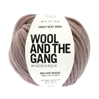 Wool and the Gang Mellow Mauve Crazy Sexy Wool 200g 