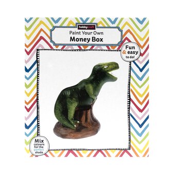 Paint Your Own T-Rex Money Box image number 4