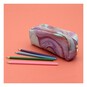 Purple Marble Pencil Case image number 1