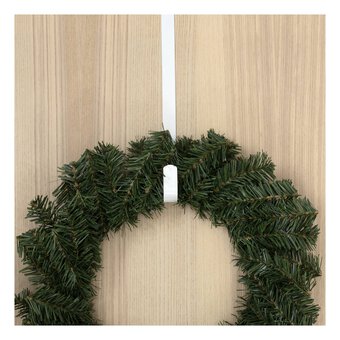 White Wreath Hanger 30.5cm