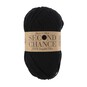 James C Brett Black Second Chance DK Yarn 100g image number 1