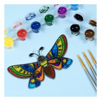 Butterfly Plastic Suncatcher 12.5cm