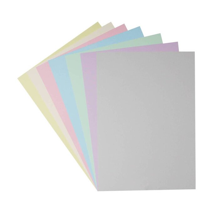 Pastel Card A4 70 Pack