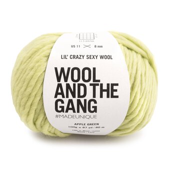 Wool and the Gang Apple Green Lil’ Crazy Sexy Wool 100g