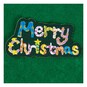 Merry Christmas Iron-On Patch image number 2