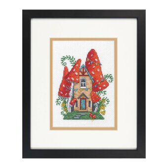 Dimensions Forest House Counted Cross Stitch Kit 14cm x 19cm